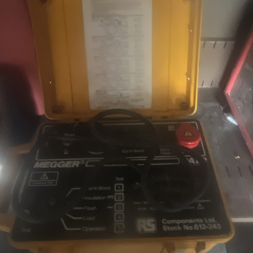 Megger pat portable appliance - megger,