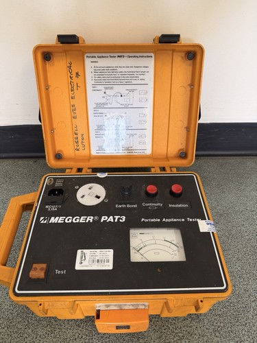 Megger pat3 pat - pat, tester