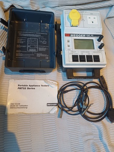 Megger pat32 pat tester for - pat,