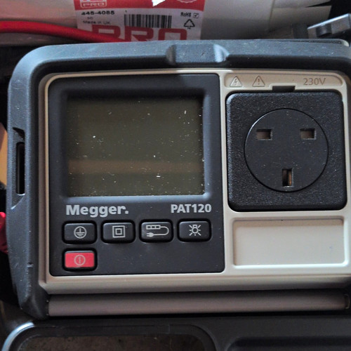 Megger pat120 portable - megger,