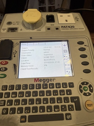 Megger pat 420 - pat,